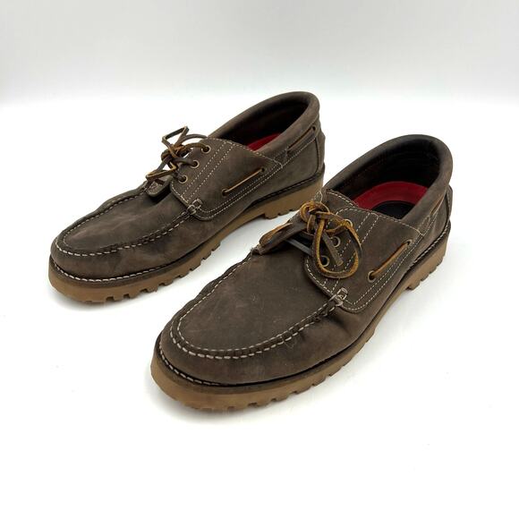Next Direct 1982 Archive Nubuck Leather Loafers Brown main image 6